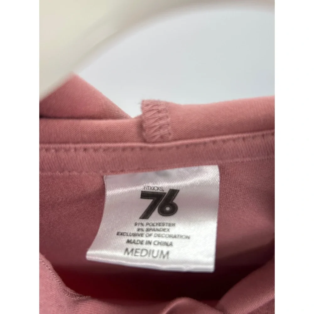 Fitkicks 76 Womens 2 Piece Lounge Set M Hoodie S Joggers Pink Side Stripe M S